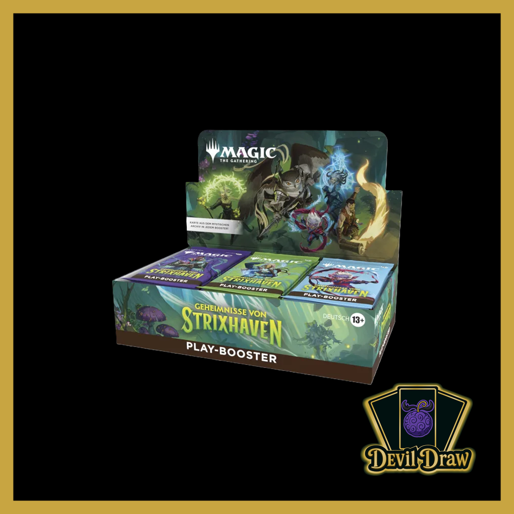 Magic: The Gathering | Geheimnisse von Strixhaven | Play Booster Display (DE)