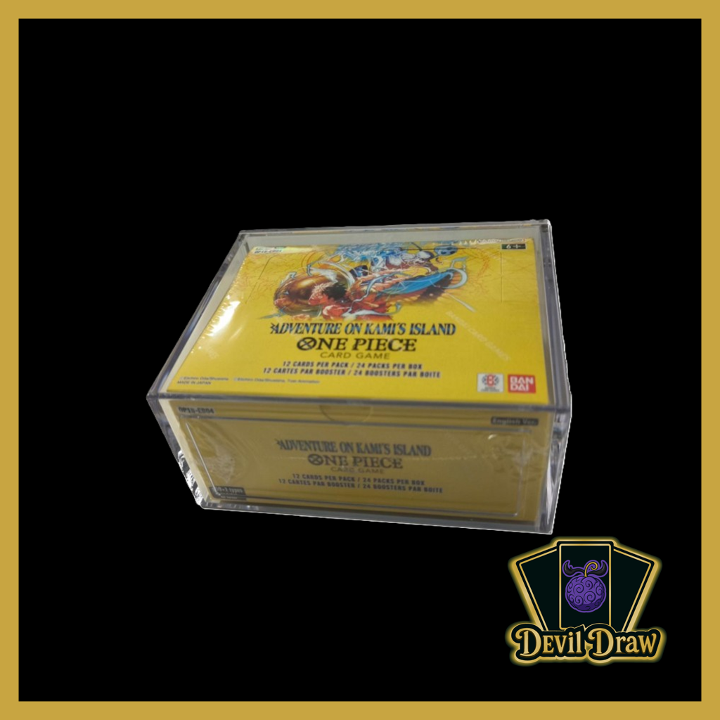 Premium Acrylic Display Case One Piece Booster Box