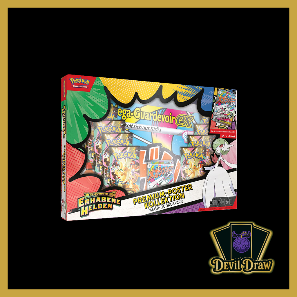 Pokémon Erhabene Helden – Premium-Poster-Kollektion (Deutsch)