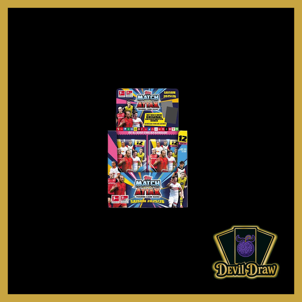 Bundesliga Match Attax Trading Cards 2025/26 Booster Display (36)