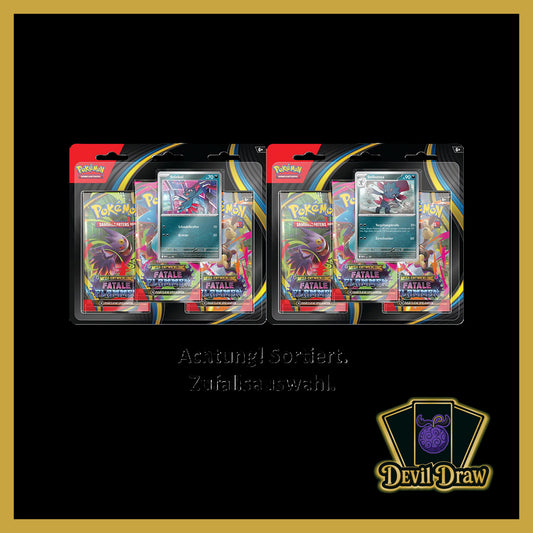 Pokémon – Fatale Flammen 3 Pack Blister (DE)