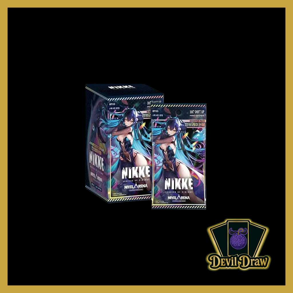 Nikke Trading Card Game – Nivel Arena BT03 UNBREAKABLE  [KOR]