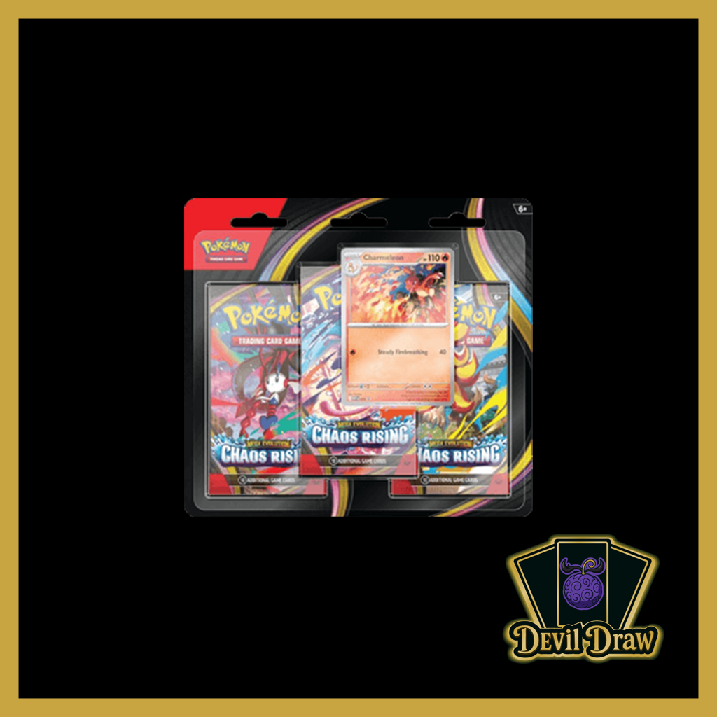 Pokémon Wachsendes Chaos 3er Blister [DE]