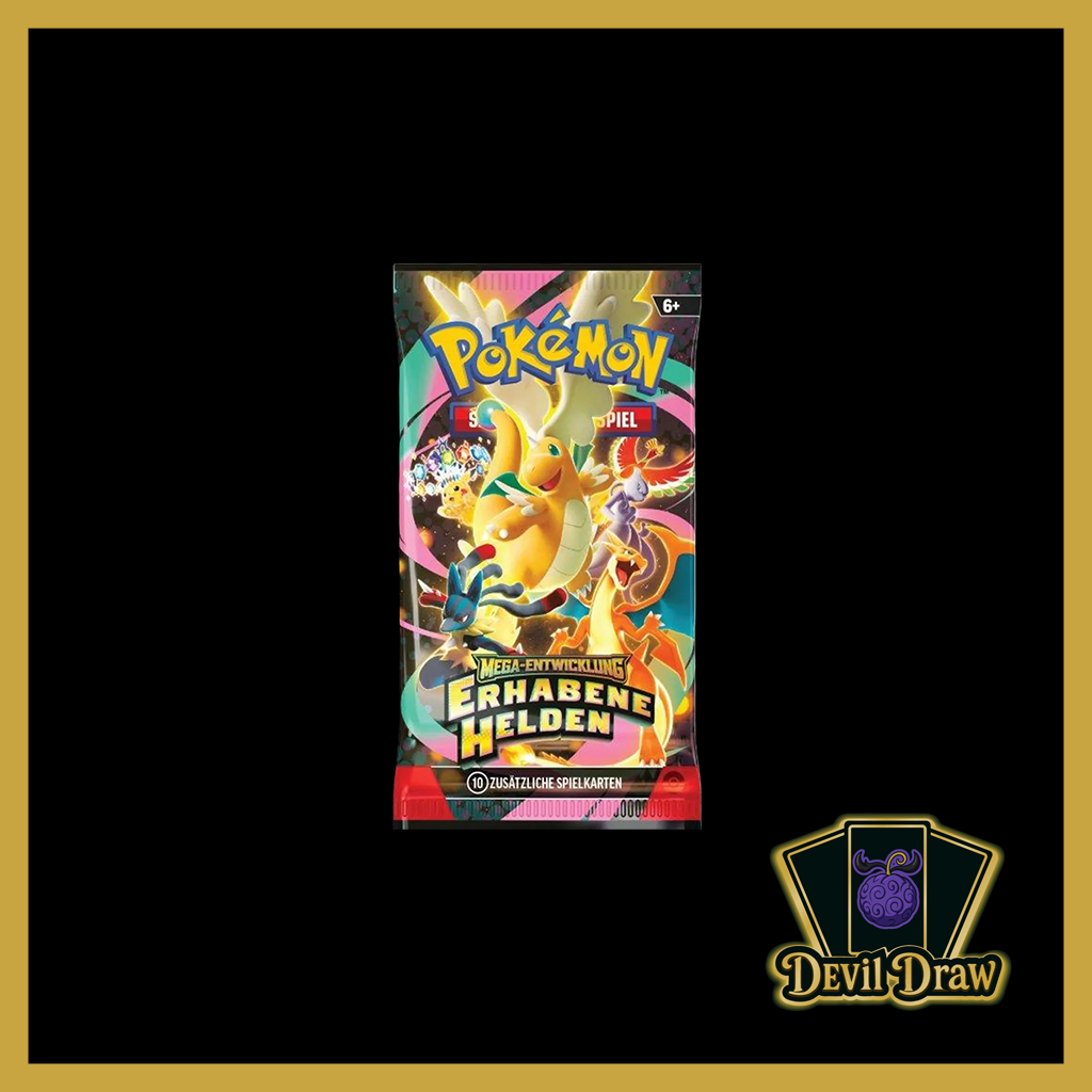 Pokémon Erhabene Helden Booster (Deutsch)