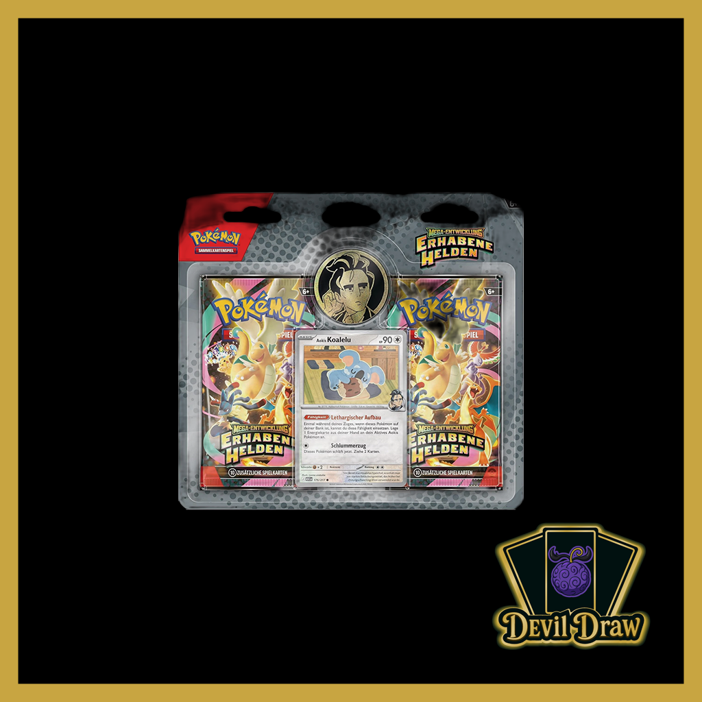 Pokémon Erhabene Helden Blister (Deutsch)