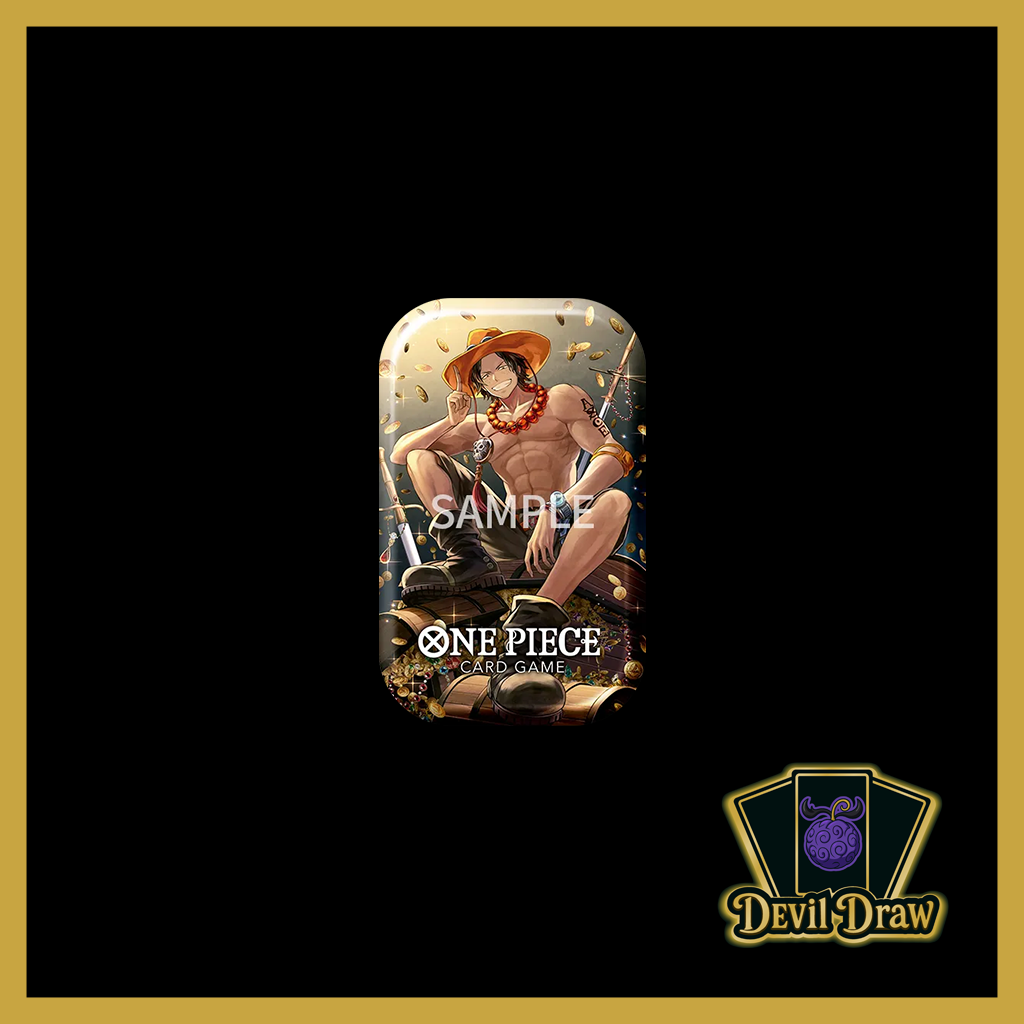 Das Tin Pack Set Vol. 2 [TS-02] ist ein offizielles Produkt des One Piece Card Game und ideal für Sammler, Spieler und Neueinsteiger. Die hochwertige Metall-Tin enthält 2 Boosterpacks aus OP-13 sowie 1 exklusive Promokarte, die nur in diesem Set erhältlich ist.

🔥 Inhalt:
2× Booster Pack OP-13

1× Promokarte (zufällig, 1 von 3 Motiven)

⭐ Mögliche Promokarten:
Monkey D. Luffy (P-075)

Portgas D. Ace (P-074)

Sabo (P-073)

📦 Produktdetails:
Set: Tin Pack Set Vol. 2 [TS-02]

Anzahl Varianten: 3 Promokarten
