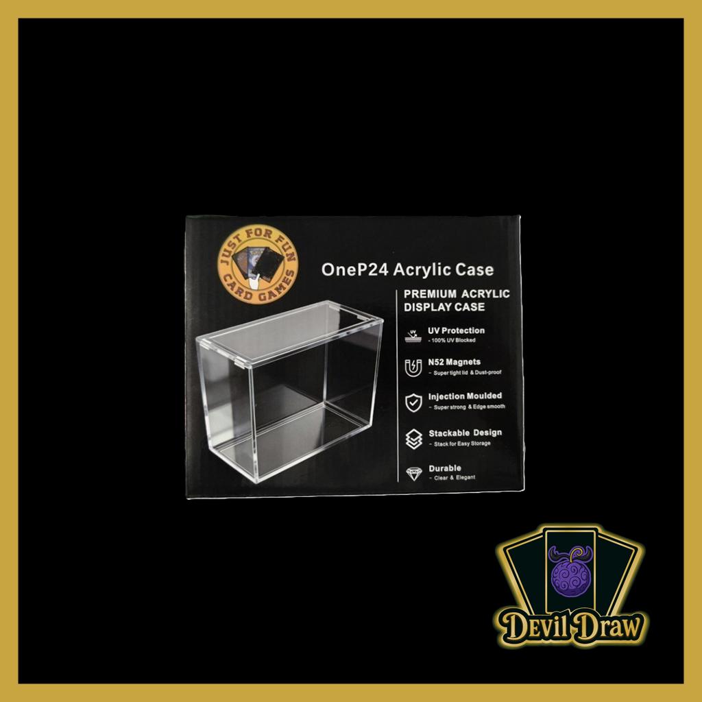 Premium Acrylic Display Case One Piece Booster Box