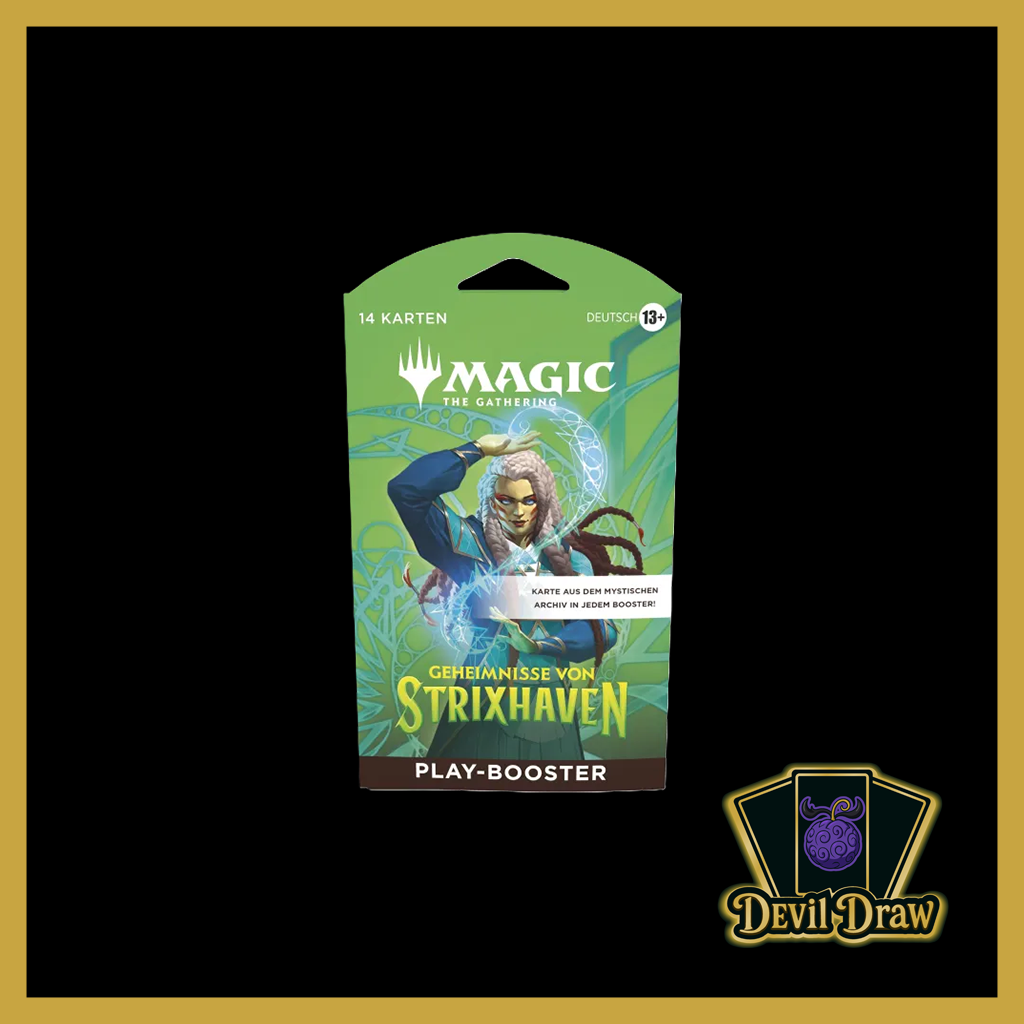 Magic: The Gathering – Geheimnisse von Strixhaven | Play Booster Sleeved (DE)