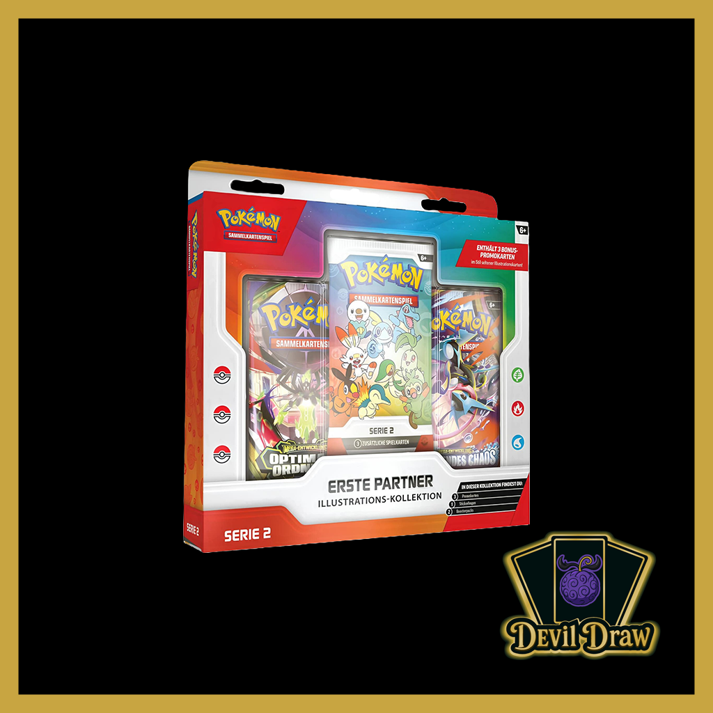 Pokémon Erste Partner Illustrations-Kollektion Serie 2 (Deutsch)