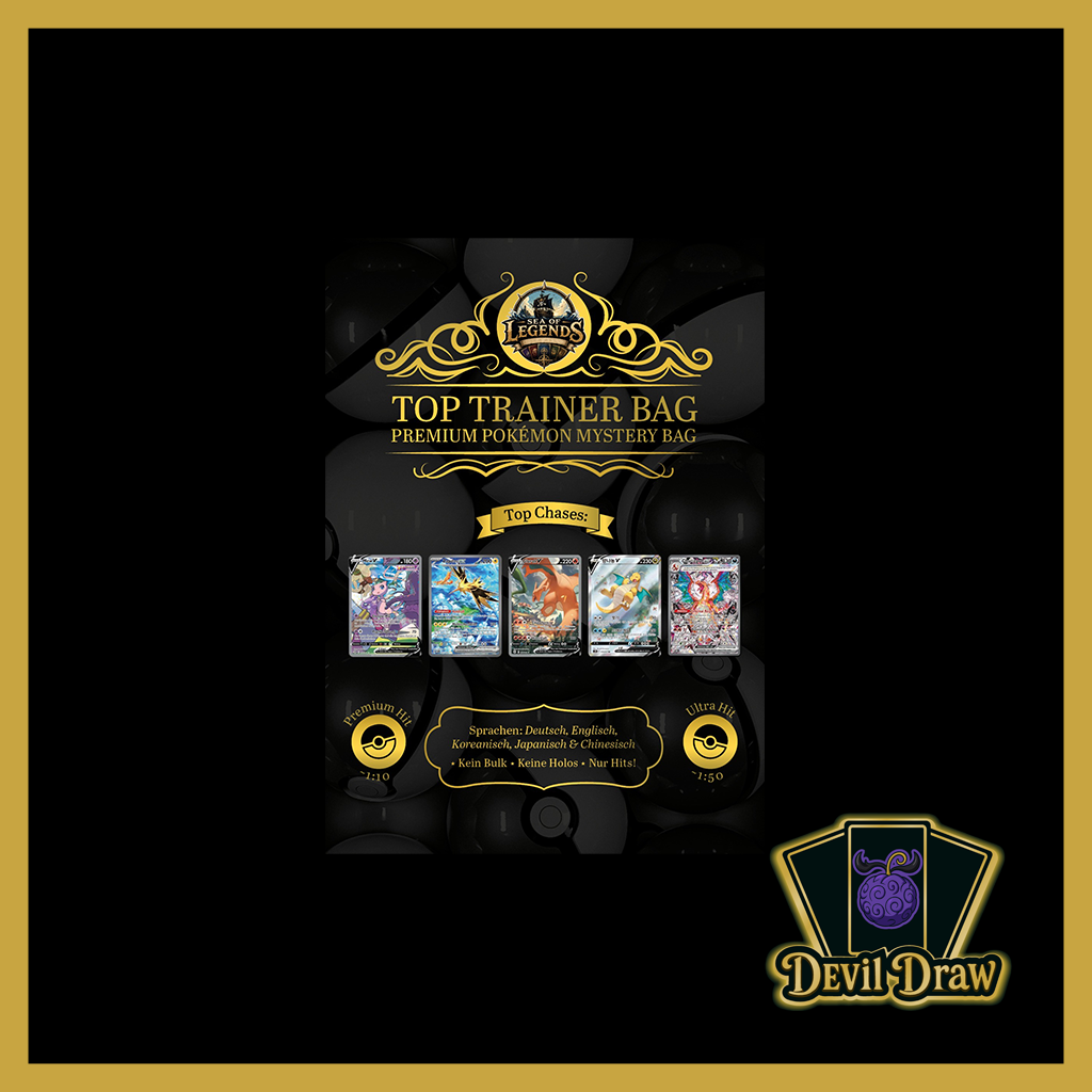 Top Trainer Bag – Premium Pokémon Mystery Bag