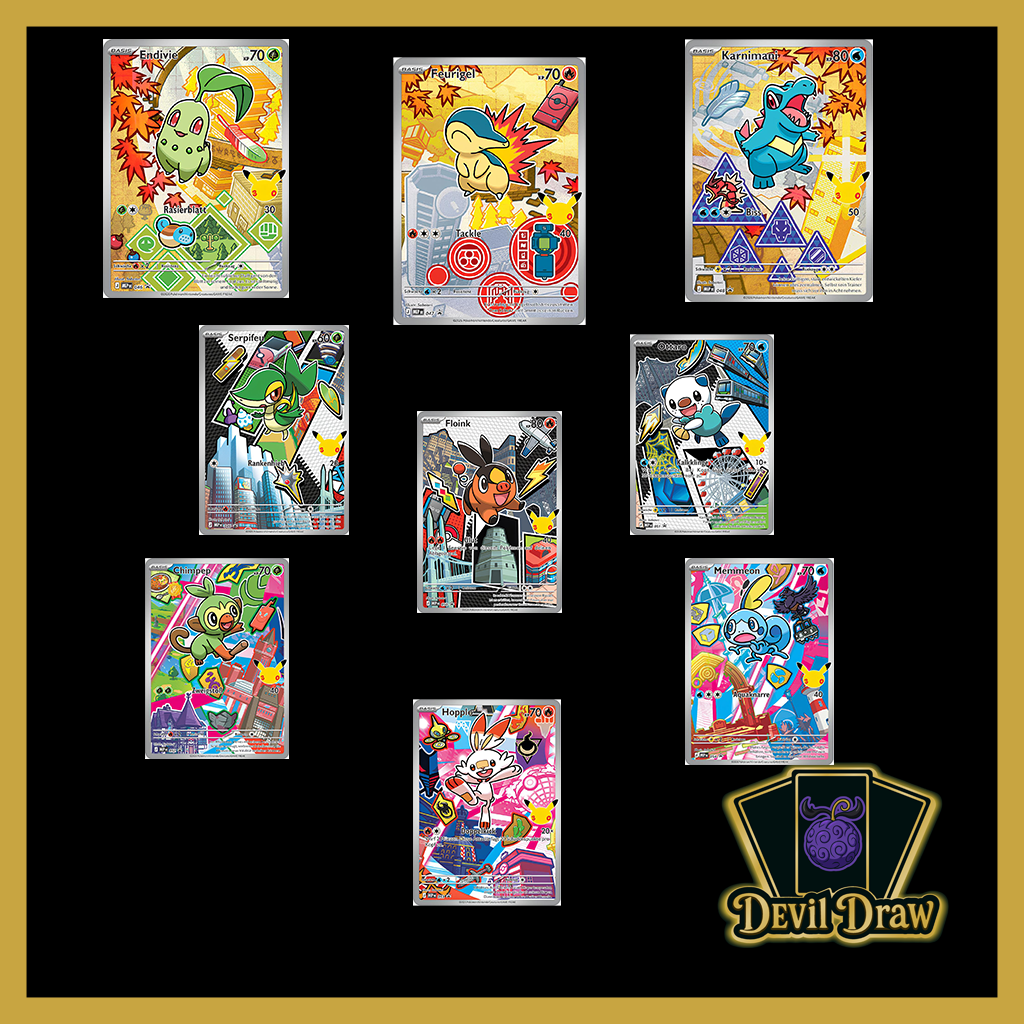 Pokémon Erste Partner Illustrations-Kollektion Serie 2 (Deutsch)