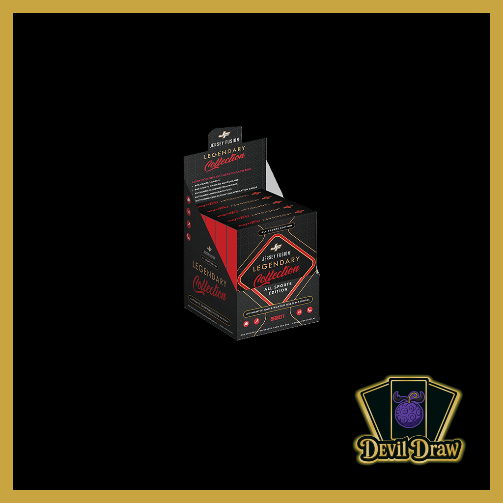 Jersey Fusion - All Sports Legendary Collection Hobby Box Display
