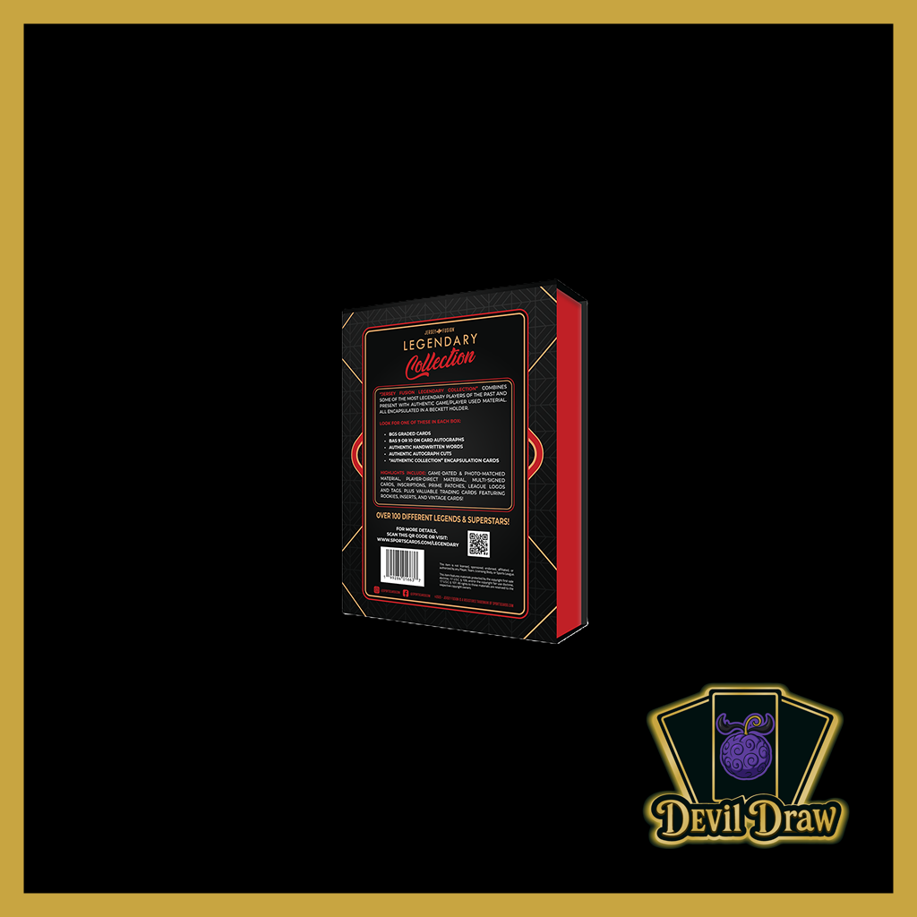 Jersey Fusion - All Sports Legendary Collection Hobby Box Display