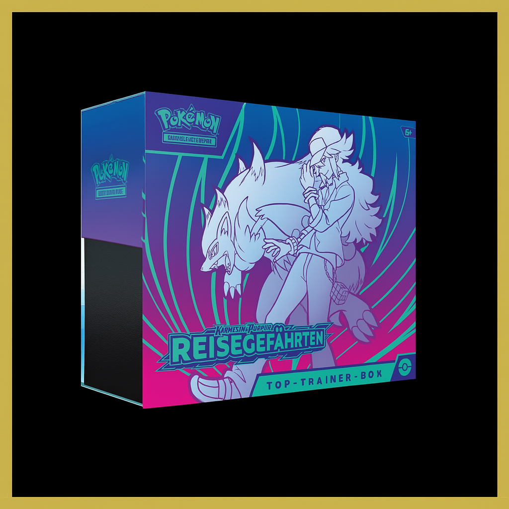 Top-Trainer-Box – Karmesin & Purpur 9: Reisegefährten (DE)