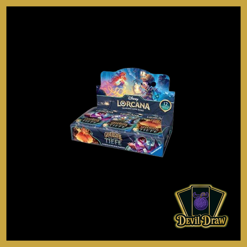 Disney Lorcana TCG Geflüster aus der Tiefe Booster Display (24) *Englisch Edition*