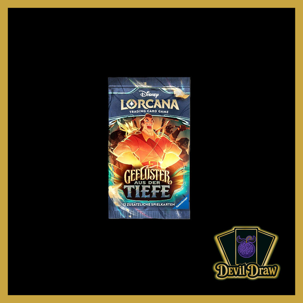 Disney Lorcana TCG Geflüster aus der Tiefe Booster Display (24) *Englisch Edition*